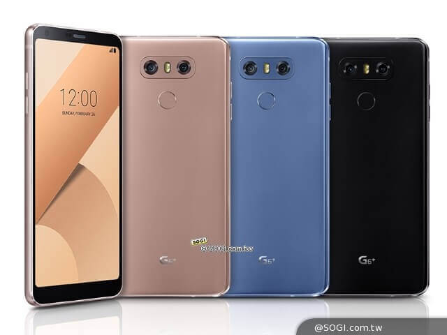18:9螢幕規格手機LG G6+與Q6 台灣8月上市