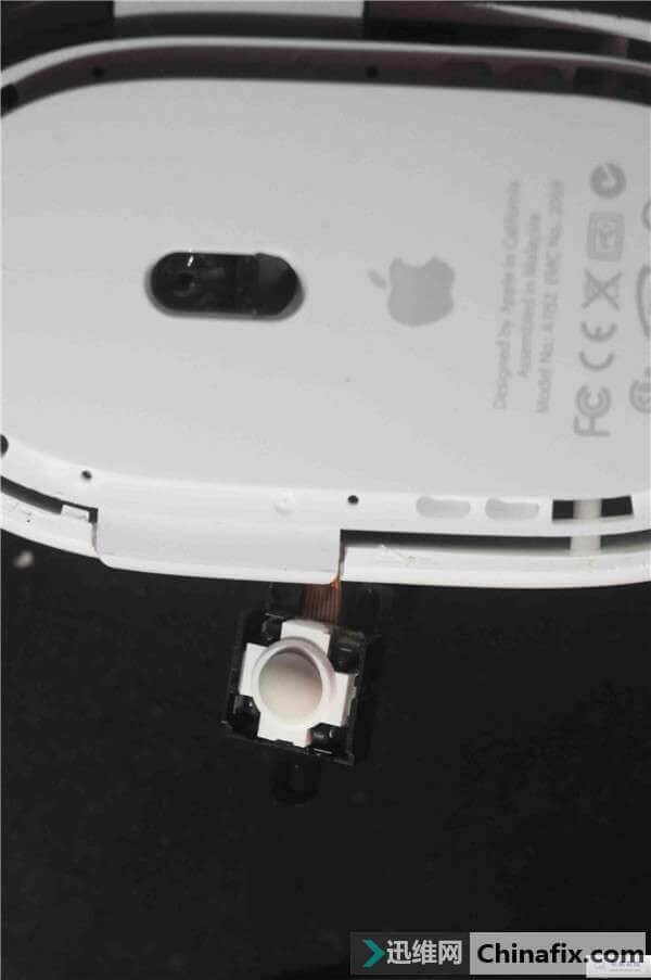 蘋果鼠標壞了怎麼修？IMAC的鼠標軌跡球失靈維修
