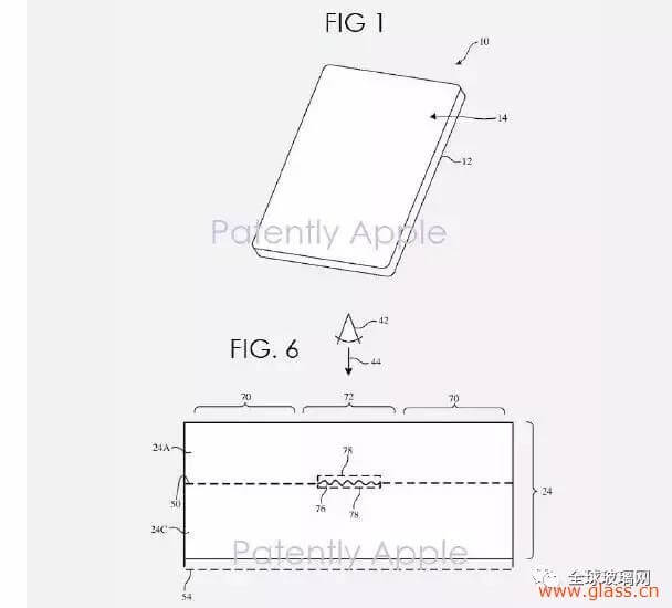 iPhone背面紋理玻璃